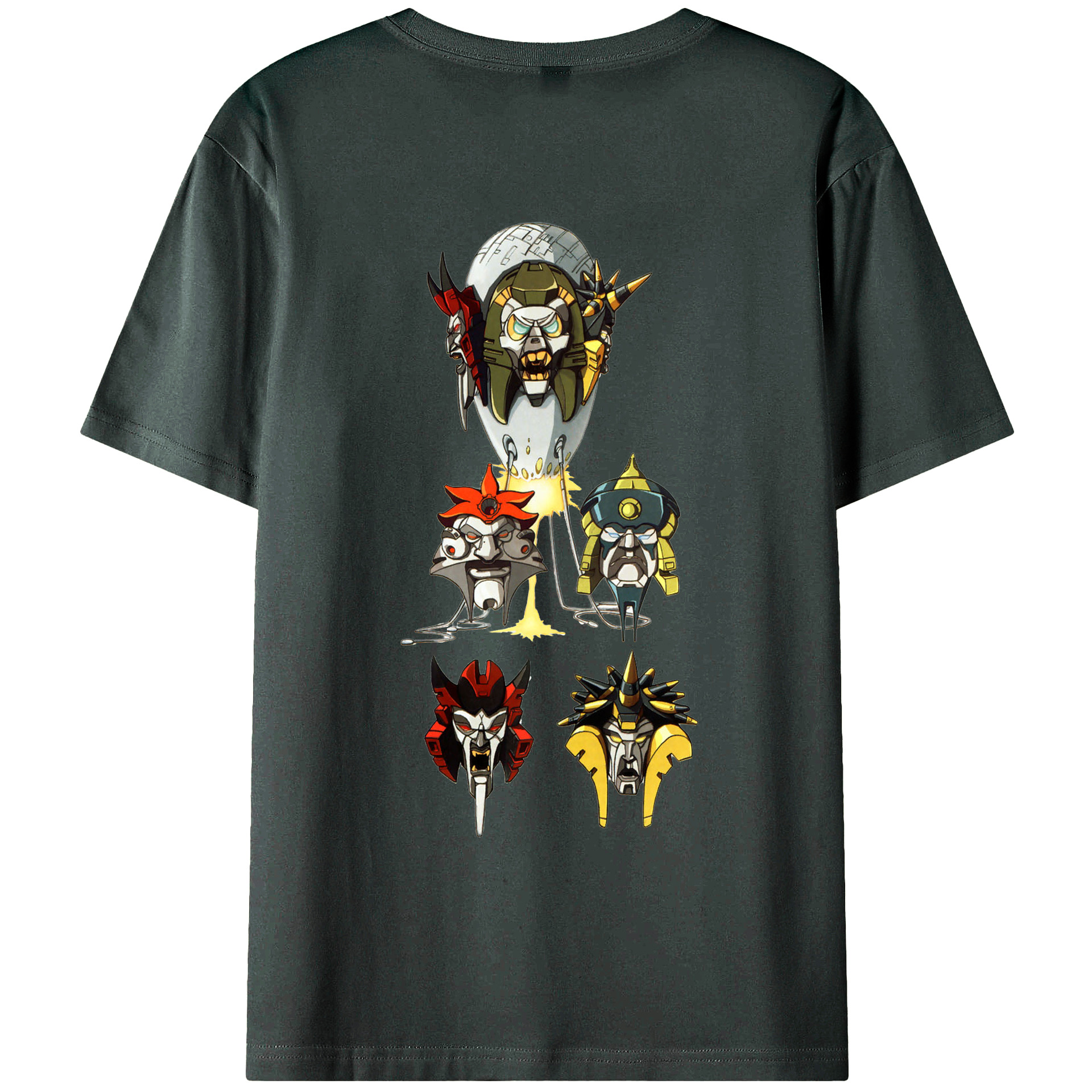 （画像用）  綿100％ メンズ半袖Tシャツ（バックプリント） 通気性